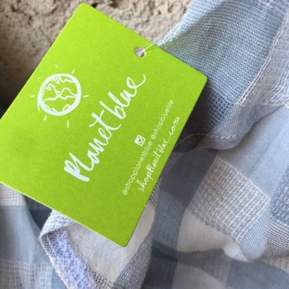 NWT Beach Riot Hayden Wrap Dress in Gingham Size S - Picture 6 of 11